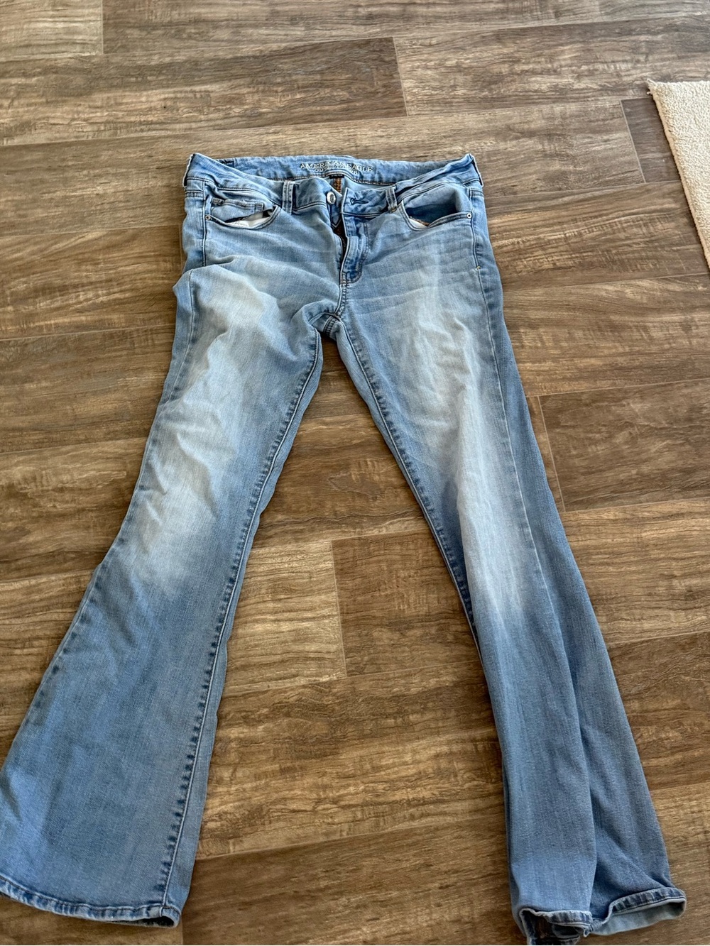 American Eagle Outfitters Light Blue Flare Jeans